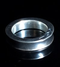 6 x 4mm Wide Bolo Neck Smooth Reel Ring
