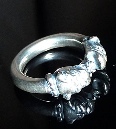 画像6: One ninth Old Bulldog G Stamp On O-ring