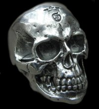 Large Skull Ring With Jaw 2nd generation
