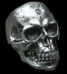 画像1: Large Skull Ring with Jaw 2nd generation (1)