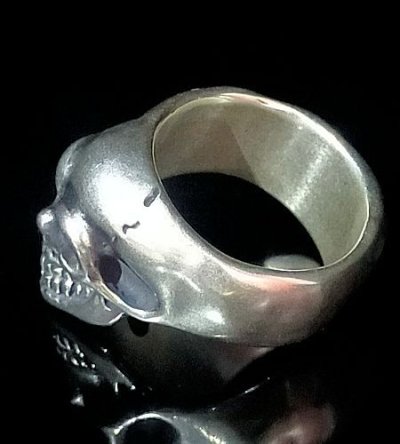 画像11: Old Single Skull  Full Head Ring