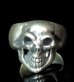 画像3: Old Single Skull  Full Head Ring