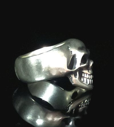 画像9: Old Single Skull  Full Head Ring