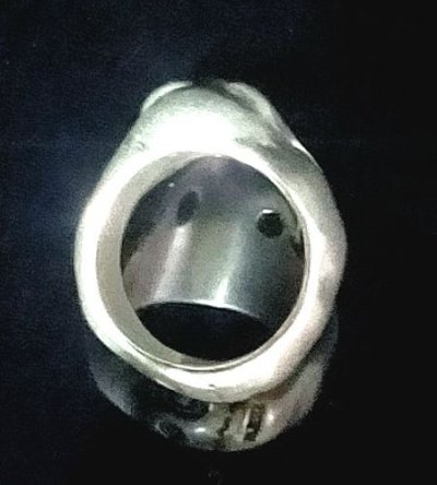 画像12: Old Single Skull  Full Head Ring