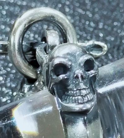 画像11: Lion With Skull Triangle Wire O-ring & T-bar Ring