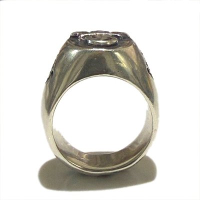 画像5: Raised G & Crown Signet Ring