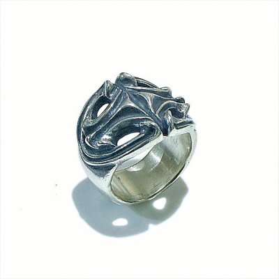 画像10: Ｍedium Sculpted Oval Roll Ring 