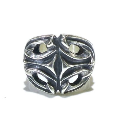 画像1: Ｍedium Sculpted Oval Roll Ring 