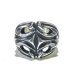 画像1: Ｍedium Sculpted Oval Roll Ring  (1)