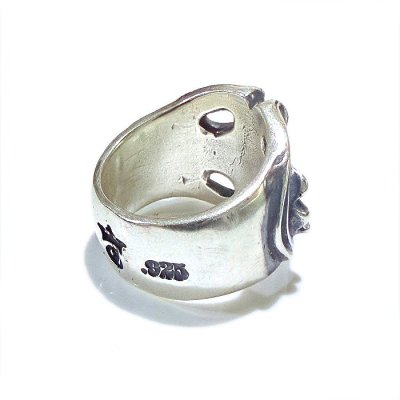 画像6: Ｍedium Sculpted Oval Roll Ring 