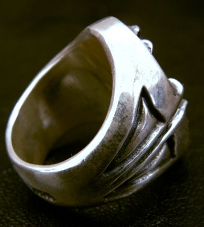画像2: Sculpted Oval Large Signet Ring