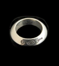 Half Triangle Wire Bangle Ring