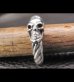 画像17: Quarter Skull With Cable Wire Bangle Ring