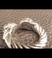 画像8: Quarter Skull With Cable Wire Bangle Ring