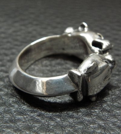画像5: Quarter Panther Triangle Wire Bangle Ring