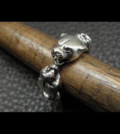 画像11: Quarter Panther Cable Wire Bangle Ring