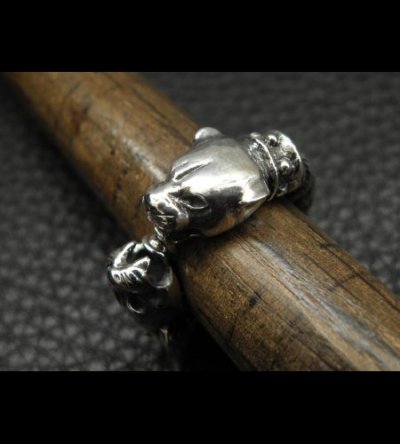 画像10: Quarter Panther Cable Wire Bangle Ring