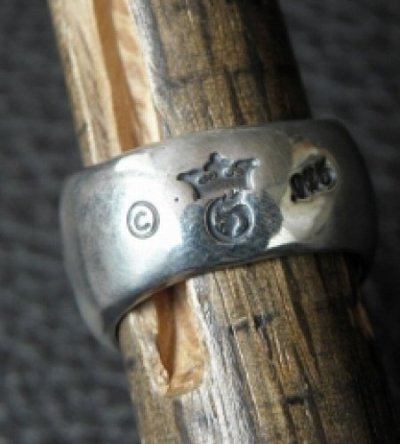 画像8: Battle-Ax Round Stamp Ring