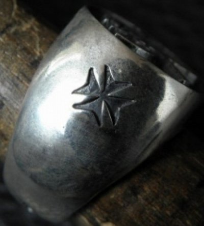 画像3: Battle-Ax Round Stamp Ring