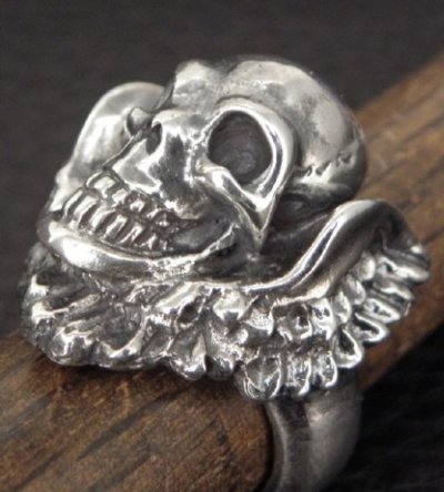 画像11: Skull Wing Ring