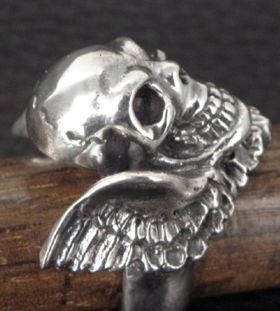 画像9: Skull Wing Ring