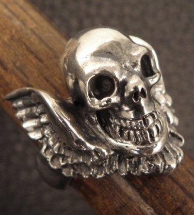 画像19: Skull Wing Ring