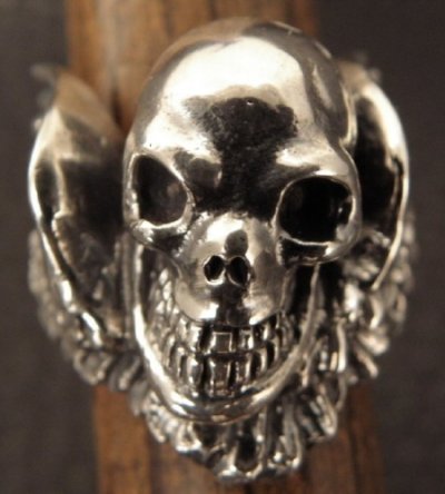 画像17: Skull Wing Ring