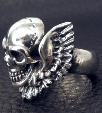 画像7: Skull Wing Ring