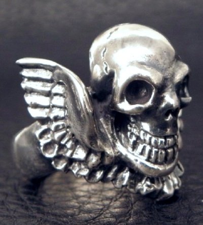 画像5: Skull Wing Ring