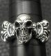 画像9: Skull On 4Heart Crown Ring