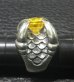 画像4: 18.85Ct Yellow Sapphire Iron Claw Ring