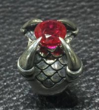 7.45Ct Ruby Medium Iron Claw Ring