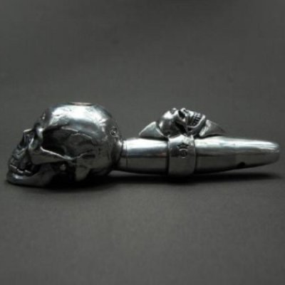 画像10: Large Skull Ideal Smoke Pipe