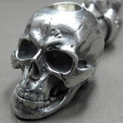 画像7: Large Skull Ideal Smoke Pipe