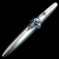 Spike Skull Ring With Fat Boy Ballpoint Pen