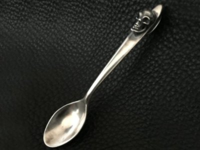 画像1: Skull on Tea Spoon