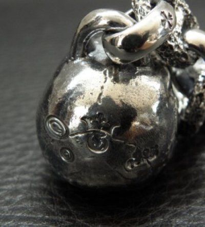 画像11: Half Large Skull With H.W.O & Chiseled Anchor Links With Lion Head Wallet Hanger