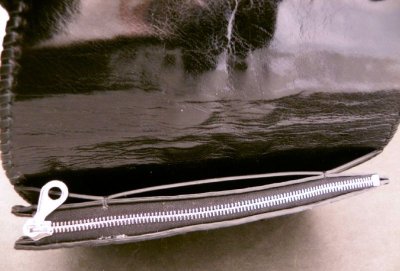 画像8: Crocodile Tail Piece Biker Wallet