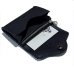 画像7: G&Crown Quarter Cross Oval With Crown With Buffalo Leather Coin & Card Case With Zipper (Black) (7)