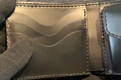 画像3: Crocodile Head & Horn Back Half Wallet