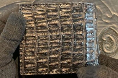 画像7: Crocodile Head & Horn Back Half Wallet