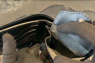 画像6: Crocodile Head & Horn Back Half Wallet