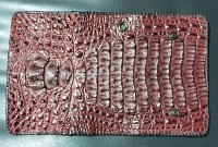 Crocodile Head & Horn Back Long Wallet(Burgandy)※新入荷！現品限り即納