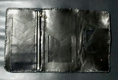 画像7: Crocodile Head & Horn Back Long Wallet  (Brown) ※新入荷！現品限り即納