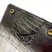 画像12: Crocodile Flank Cross Inlay Elephant Wallet