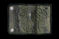 Logan Tribal On Crystal Stingray Wallet