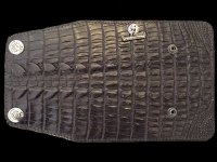 Crocodile Tail W-Spine(L) Long Wallet