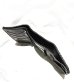 画像9: Crocodile Flank Cross Inlay Elephant Short Wallet