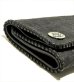 画像19: Crocodile Flank Cross Inlay Elephant Short Wallet