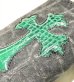 画像16: Crocodile Flank Cross Inlay Elephant Short Wallet